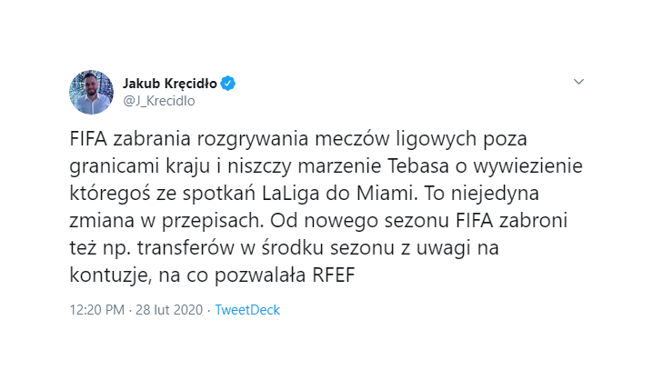 FIFA zmienia niektóre przepisy! HISZPAŃSKA FEDERACJA ZDECYDOWANIE TEGO NIE POLUBI